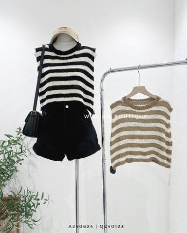  Áo tanktop len sọc 1931 