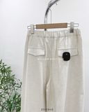  Quần tây linen suông rộng 80589 