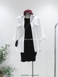 Đầm ba lỗ ôm body len 7595 