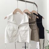  Áo SM ba lỗ dù kéo 3808 