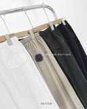  Quần kaki mềm rộng túi hông 9030 