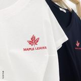  Áo thun giấy cổ tim MAPLELE 1059 