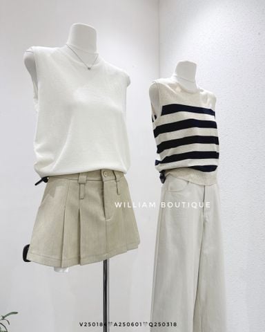  Áo ba lỗ dệt kim mỏng D207 