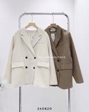  Áo khoác blazer nắp túi 4 nút 3661 