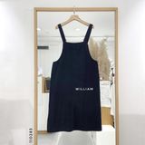  Đầm yếm kaki túi giữa 808 