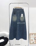  Váy jean wax dài 3221 