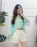  Quần short jean basic 929 