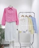  Áo sơ mi cotton gân G 6029 
