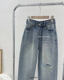  Quần jean baggy rách gối 813 