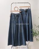  Quẩn jean ống rộng suông 2898 
