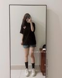  Quần short jean basic 929 