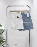  Quần short jean ngố 7160 