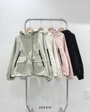  Áo khoác dù khóa xéo 902 