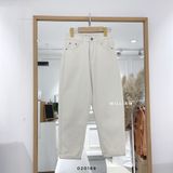 Quần baggy jean trơn 7150 