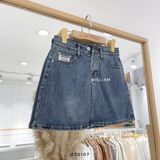  Váy jean ngắn trơn 10831 