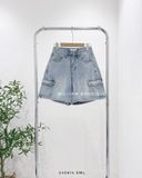  Quần short jean túi hộp 0003 
