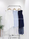  Đầm suông 2 tầng 1016 