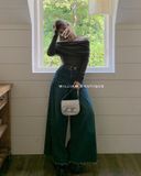  Quẩn jean ống rộng suông 2898 