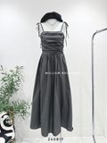  Đầm 2 dây thô xòe 9950 
