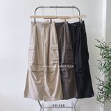  Quần kaki suông túi hộp 9094 