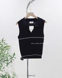  Áo ba lỗ dệt kim cố V 3747 