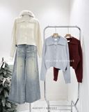  Quần baggy jean rộng wax 6602 