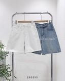  Quần short jean ngố 7160 