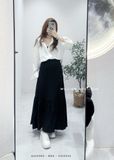  Váy vải dài đuôi cá 8265 