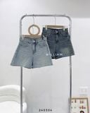  Quần short jean trơn X2 