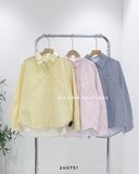  Áo sơ mi cotton kẻ sọc 3631 