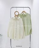  Áo sơ mi cotton 2 túi 3047 