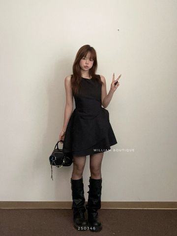  Đầm ngắn phồng TULIP 3129 