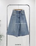  Quần short jean ngố 1601 
