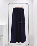  Quần linen sọc xanh đen 4975 