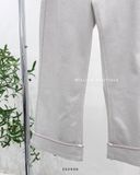  Quần jean suông gấp lai chỉ nổi 89721 