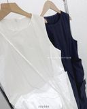  Đầm thô sát nách kèm túi 1657 