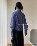  Áo sơ mi nhún eo JYSTUDIO 6766 