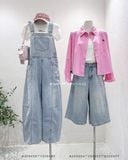  Quần yếm jean suông 2781 