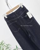  Quần jean suông chỉ nổi 9021 