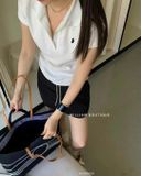  Áo thun polo thêu ngựa 3893 