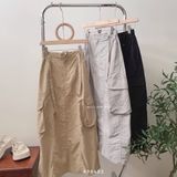  Váy dù túi hộp đai dây 862 