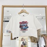  Áo thun crop CRUIZERS 1409 