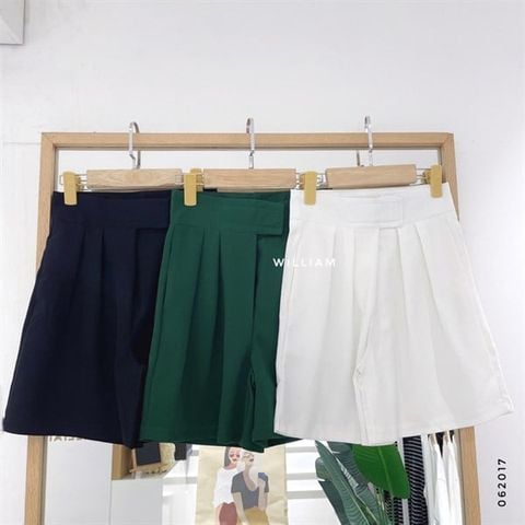  Quần short tây lưng cao 702 