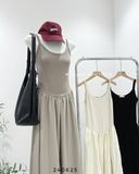  Đầm dây phồng maxi 1440 