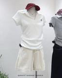  Áo thun polo thêu ngựa 3893 