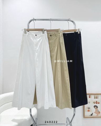  Quần kaki suông rộng 3133 