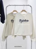  Áo hoodie dù cổ tim Rathlelis 7001 