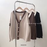  Cardigan tay sọc 883 