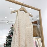  Đầm dây ren kem 232 