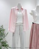  Quần jean suông gấp lai chỉ nổi 89721 